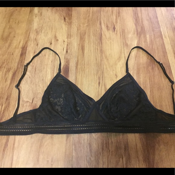 NWOT Black Lace Bralette Size XS - Picture 4 of 6