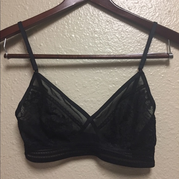 NWOT Black Lace Bralette Size XS - Picture 5 of 6