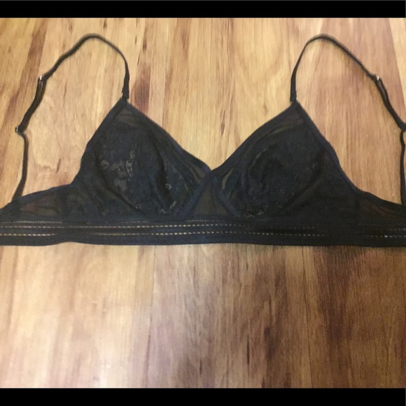 NWOT Black Lace Bralette Size XS - Picture 6 of 6