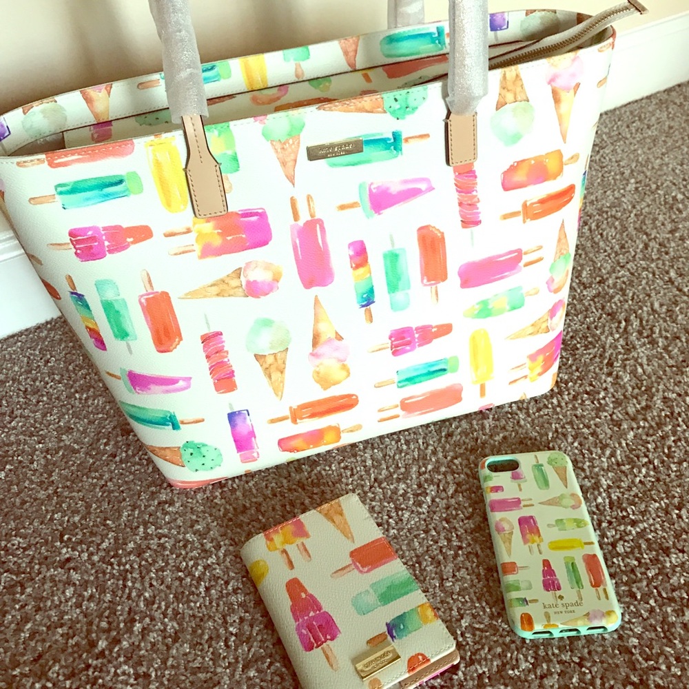Kate Spade ♠️ 🍦 👜 , passport holder, 📱7 case