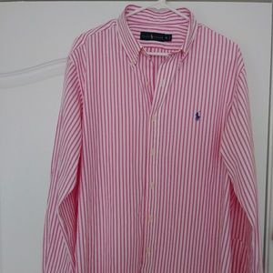 Stripe Polo L/S Shirt