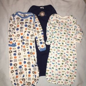 NEW Boys sleeper gown set