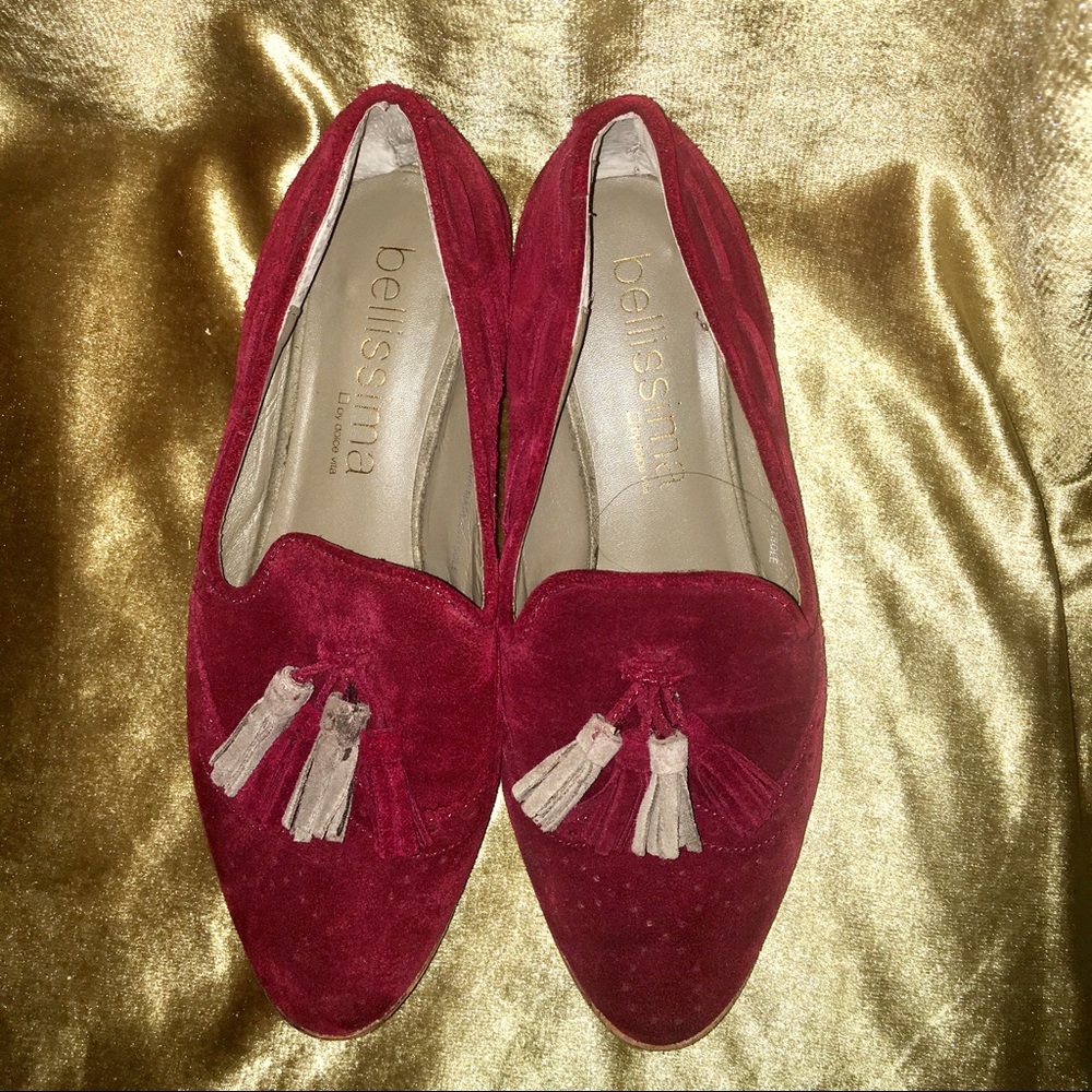 Bellissima by Dolce Vita Burgundy Suede Loafer
