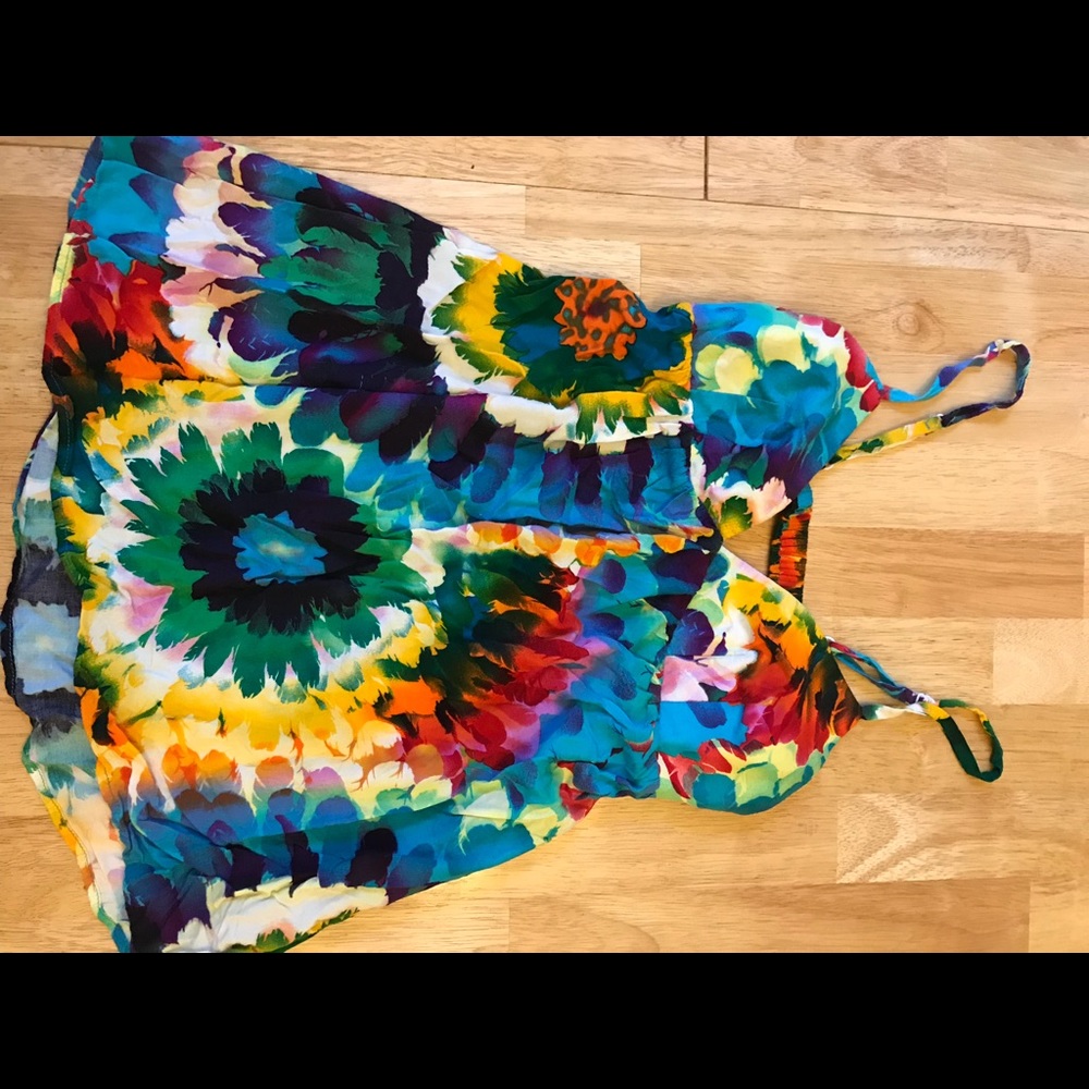 Forever 21 Floral spaghetti strap