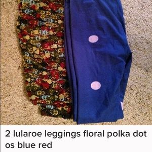 LuLaRoe 2 pairs of butter soft leggings