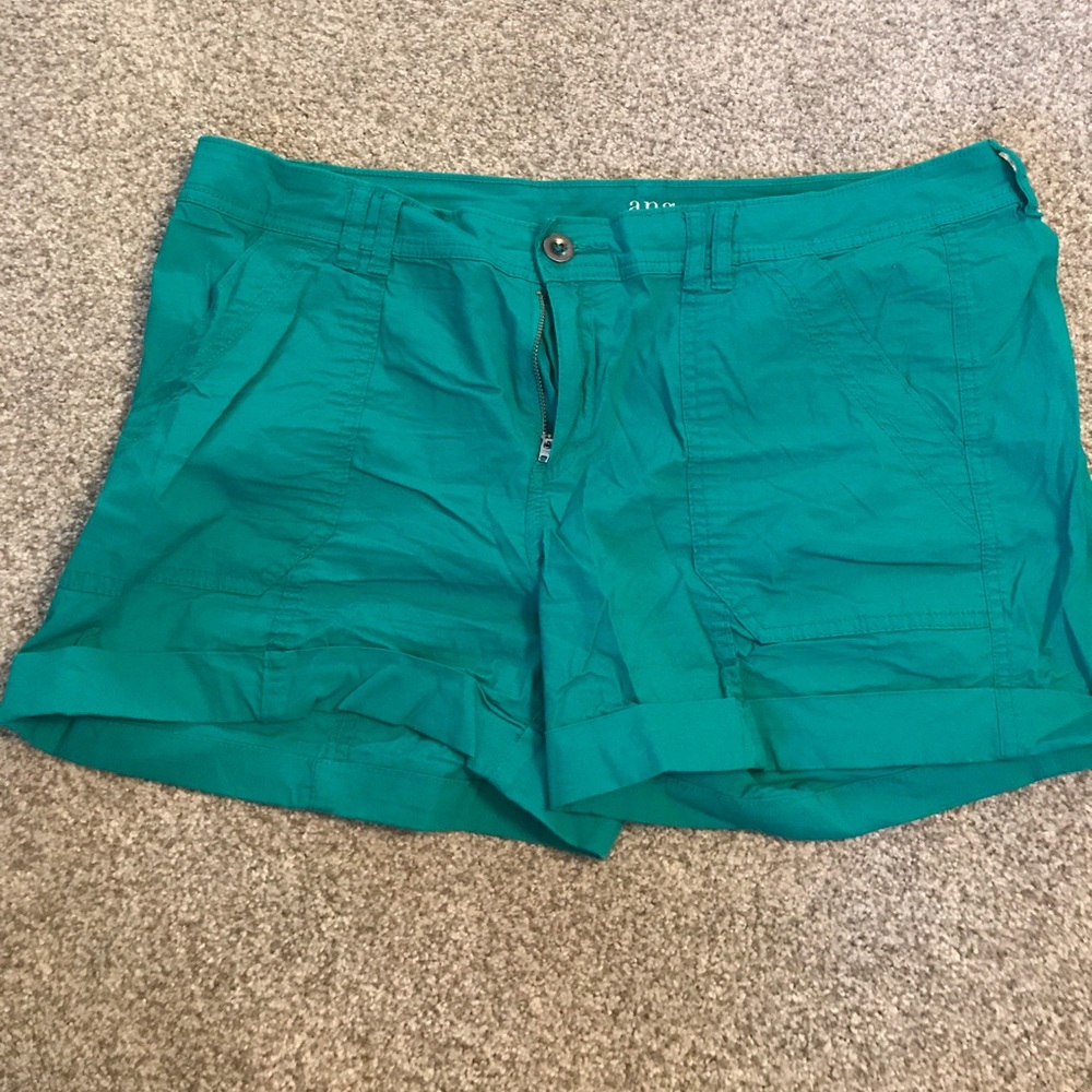 JC Penney Green Shorts