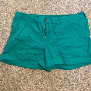JC Penney Green Shorts