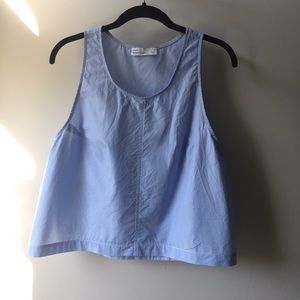 Grana Italian Poplin Crop Top
