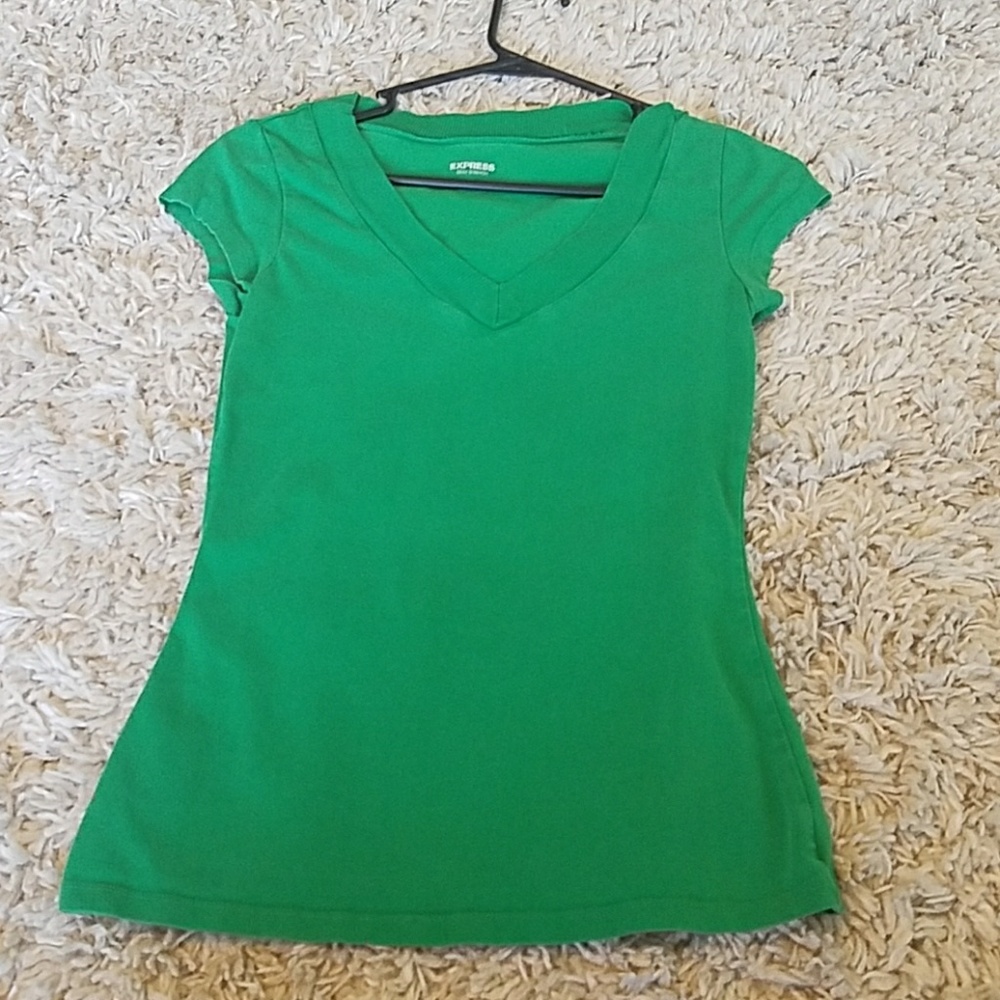 Green Express short sleeve shirt