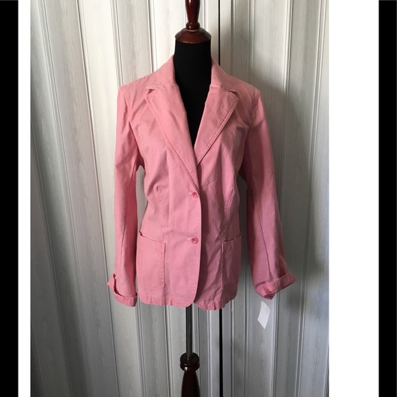 Lands' End Jackets & Blazers - NWT Lands End Pink Jacket Size 16W