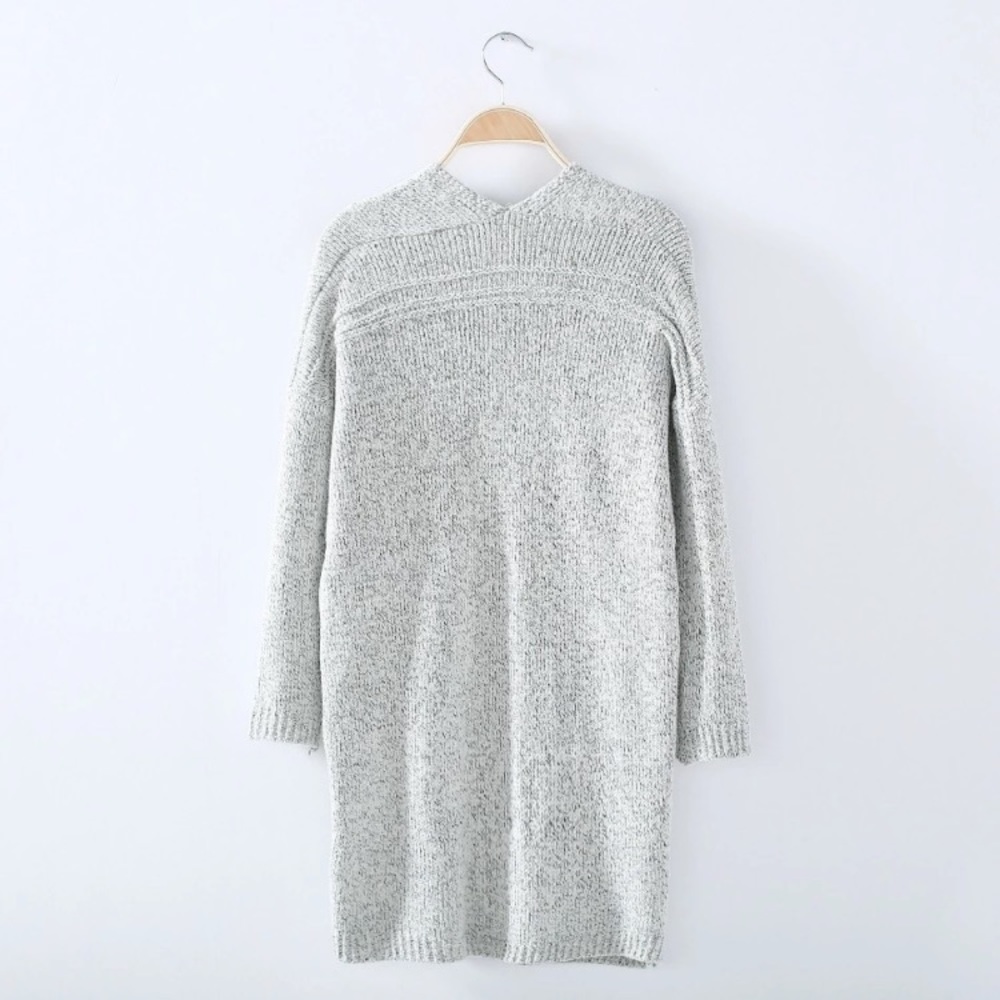 Long Grey Cardigan - Picture 3 of 6