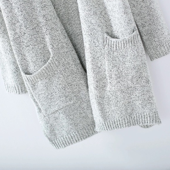 Long Grey Cardigan - Picture 5 of 6