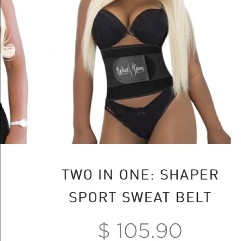Two in One: Shaper Sport Sweat Belt