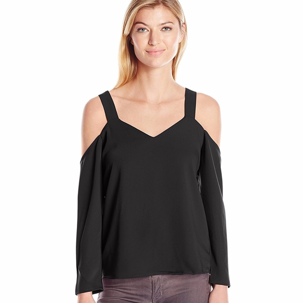 NWT Cooper & Ella Women's Zoya Cold Shoulder Top