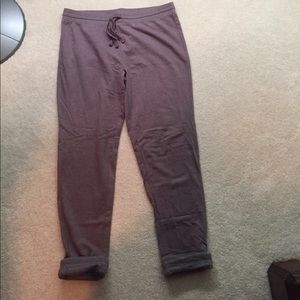 Ann Taylor purple/grey fitting sweats