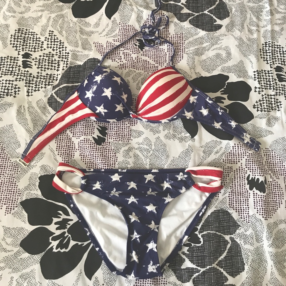 American Flag Bathing Suit