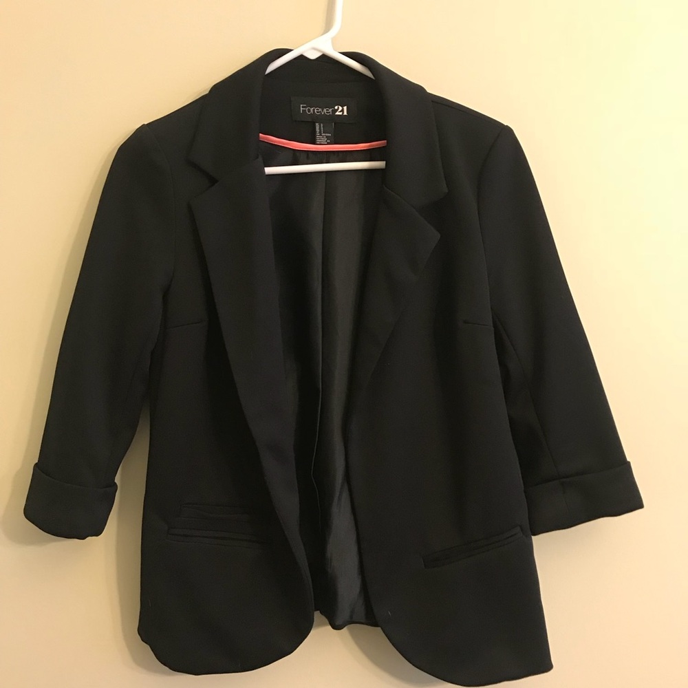 Forever 21 black blazer