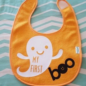 Baby bib.  Bibs bought in a set.