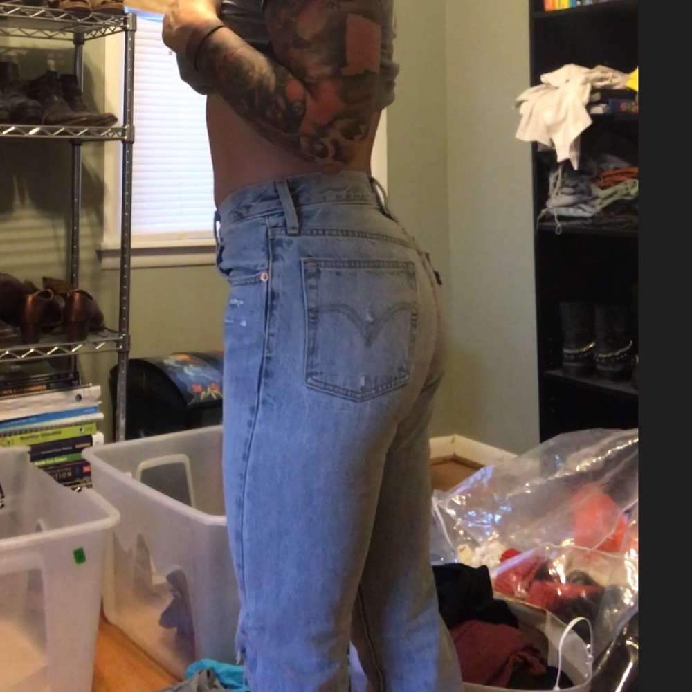 Levi's 501 high waisted redone by Urban Outfitters