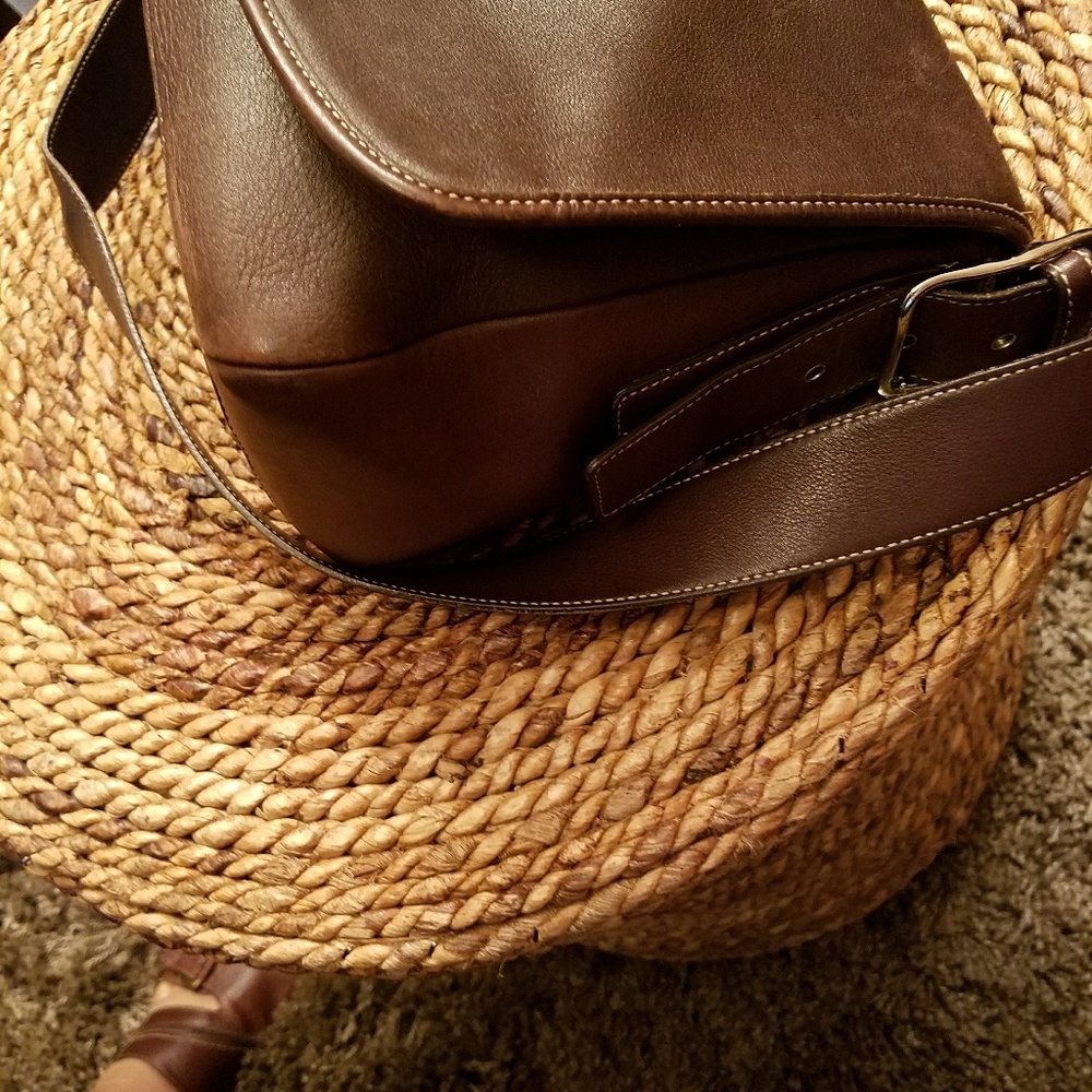 Authentic Coach Shoulder Bag w/ Flap