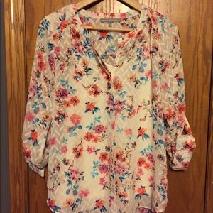 Stitch Fix Daniel Rainn floral blouse