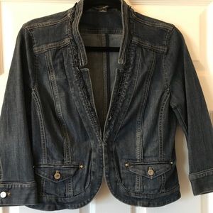 White House Black Market denim jacket