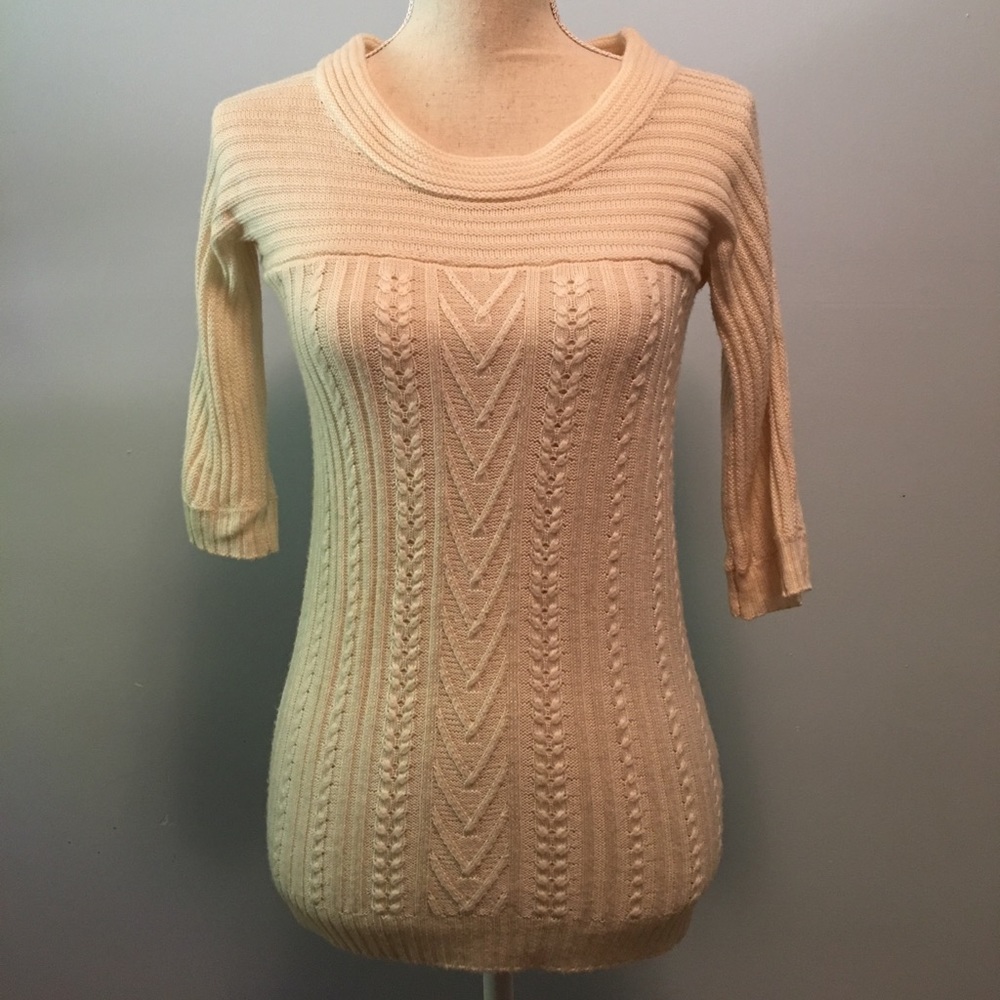 The Limited Beige Sweater