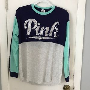 PINK long sleeve/ crewneck