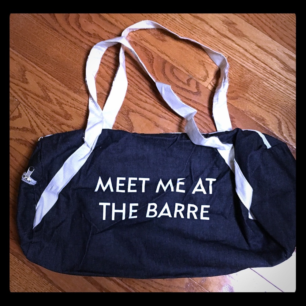 Private Party Denim Gym Bag!!  Brand NEW!!