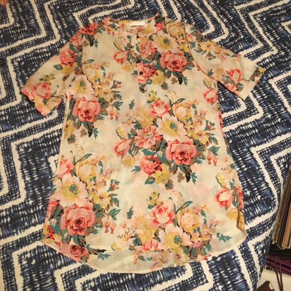 Petite Floral Dress, unknown maker - Picture 2 of 2