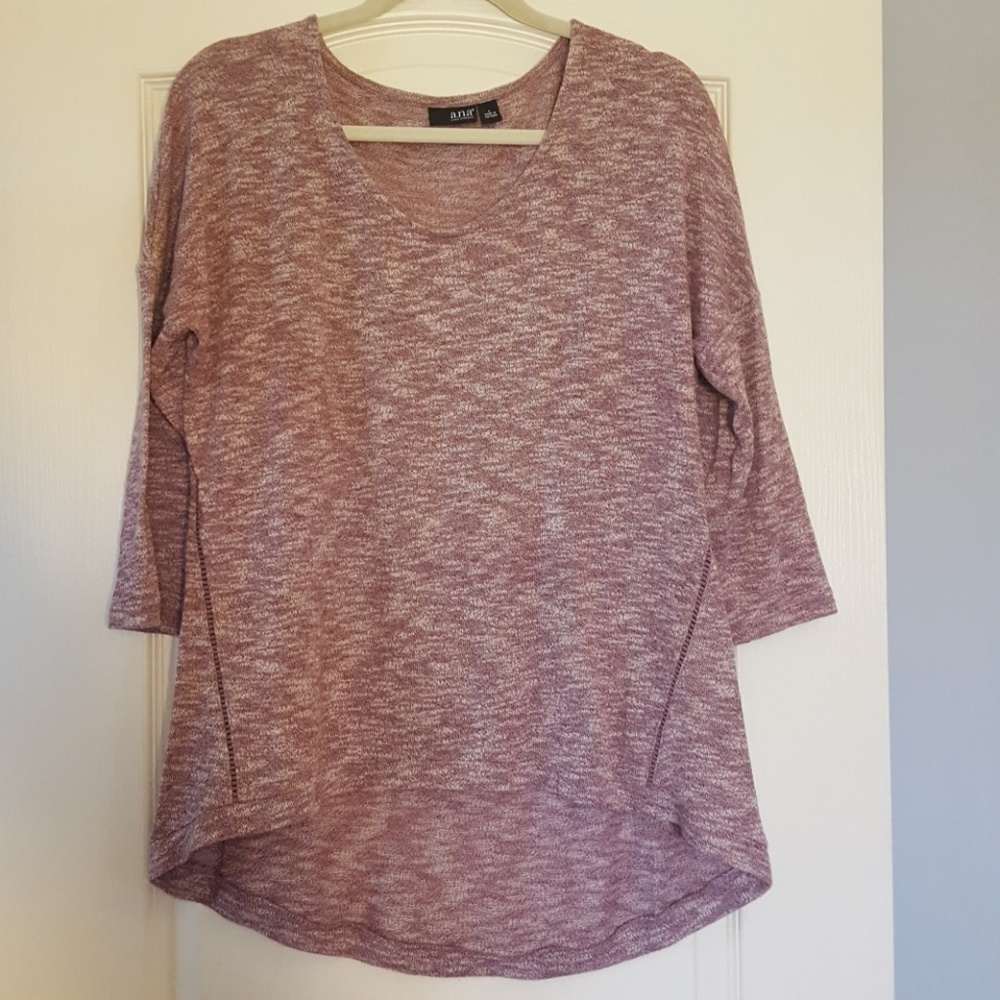 Plum Heather Sweater