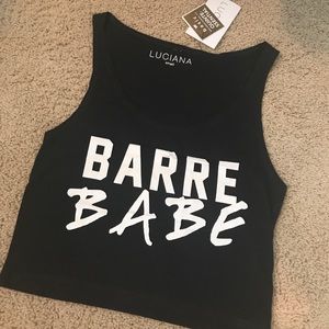 Luciana crop tank