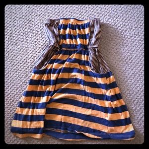 Tube top coverup with pockets