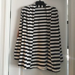 Black and white cardigan