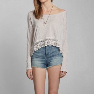 A&F Cropped Sweater