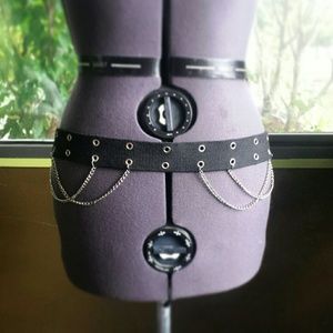 Punk Gothic Chains Belt Hot Topic