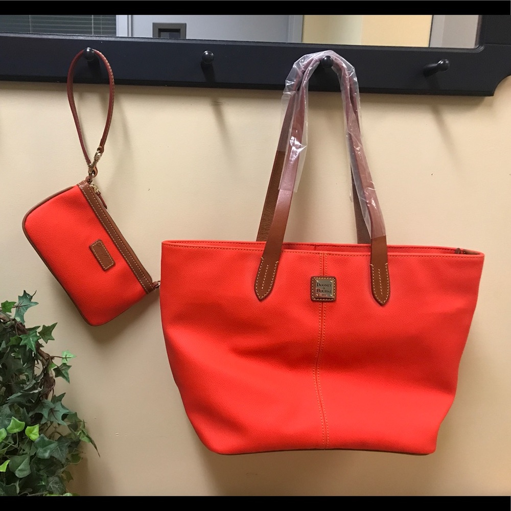 Dooney & Bourke Purse and Matching Wristlet