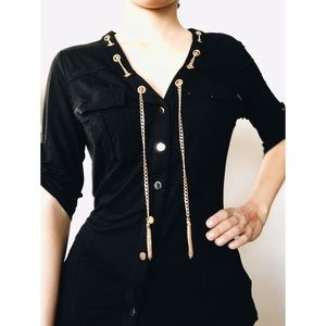 Elegant black blouse Brand New