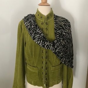 Corduroy utility jacket by Chico’s