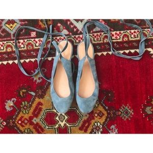 Madewell April Ankle Wrap Flat