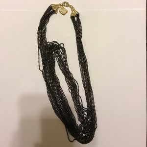 Kendra Scott Black Reese Necklace