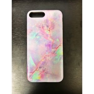 Velvet Cavier: Cotton Candy Marble iPhone 7 Plus