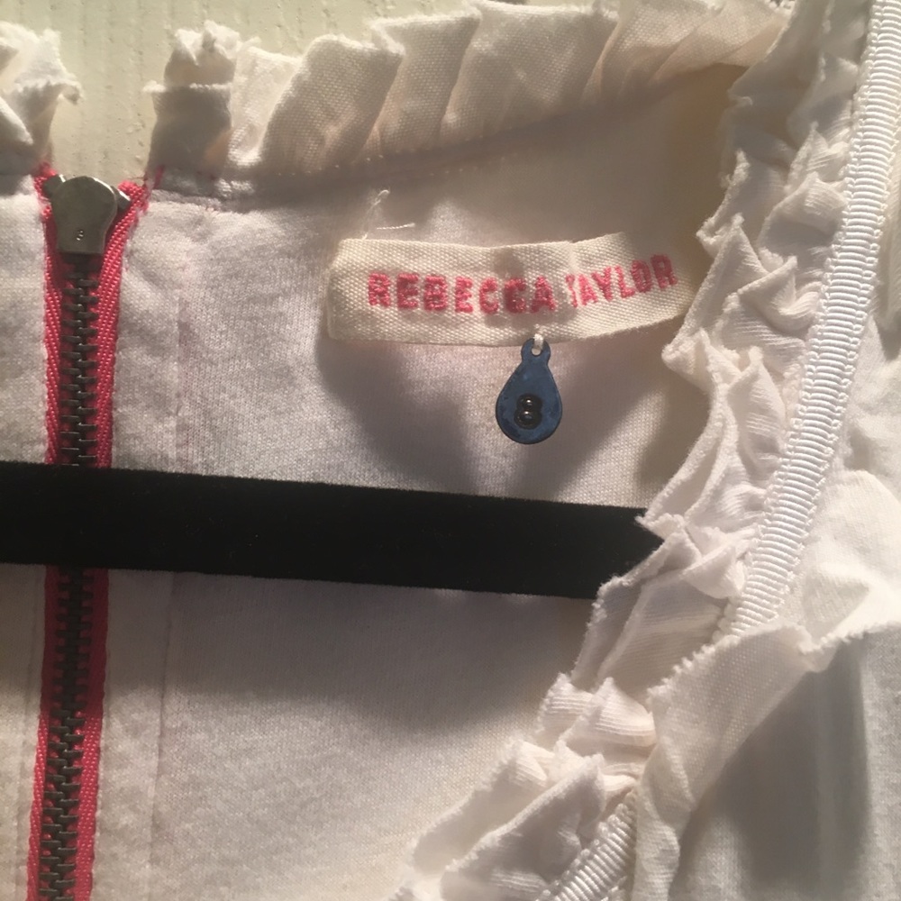 Rebecca Taylor- fitted ruffled top dress