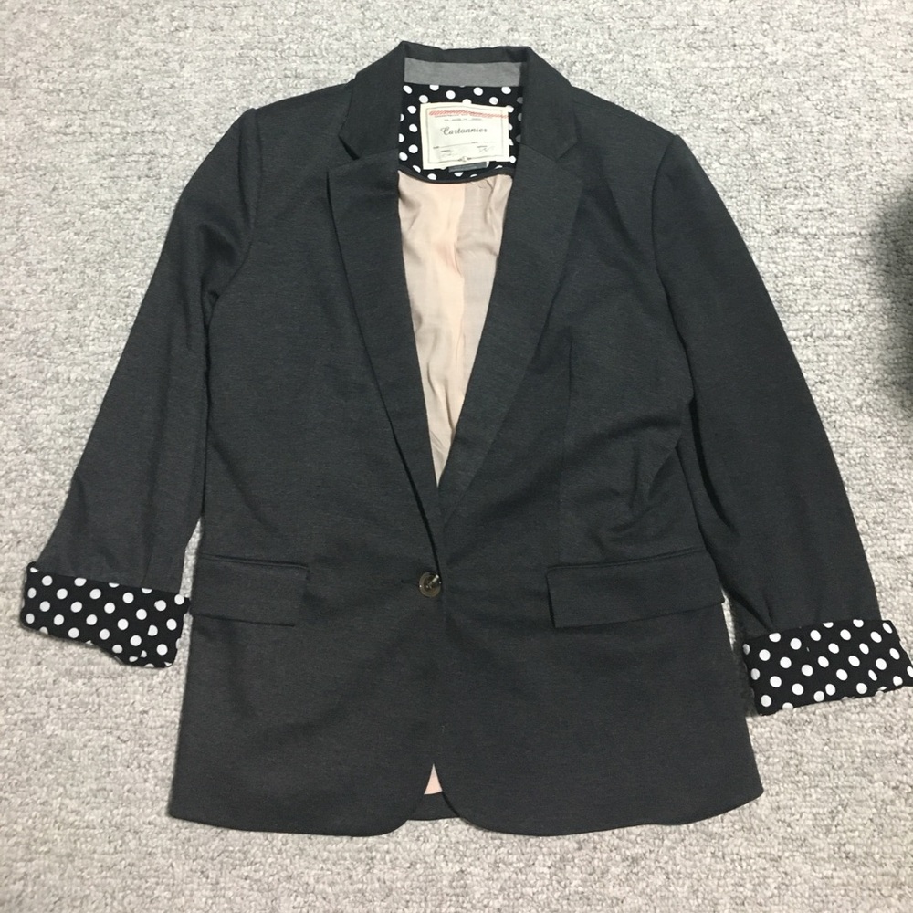 Dark Grey Cartannier Blazer