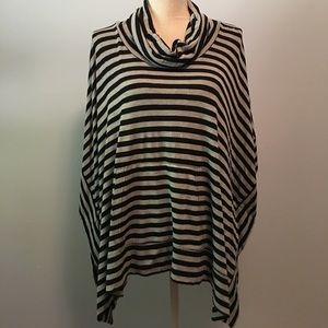 Grey & black stripped top