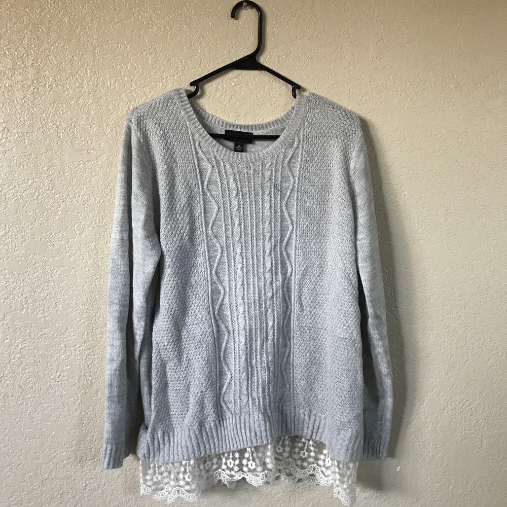 knit sweater. size x large. nwot.