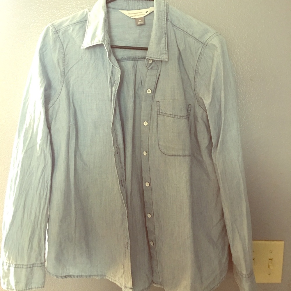 Old navy jean button up