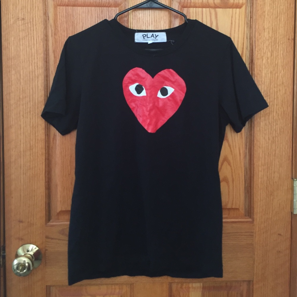 comme de garçons play t shirt