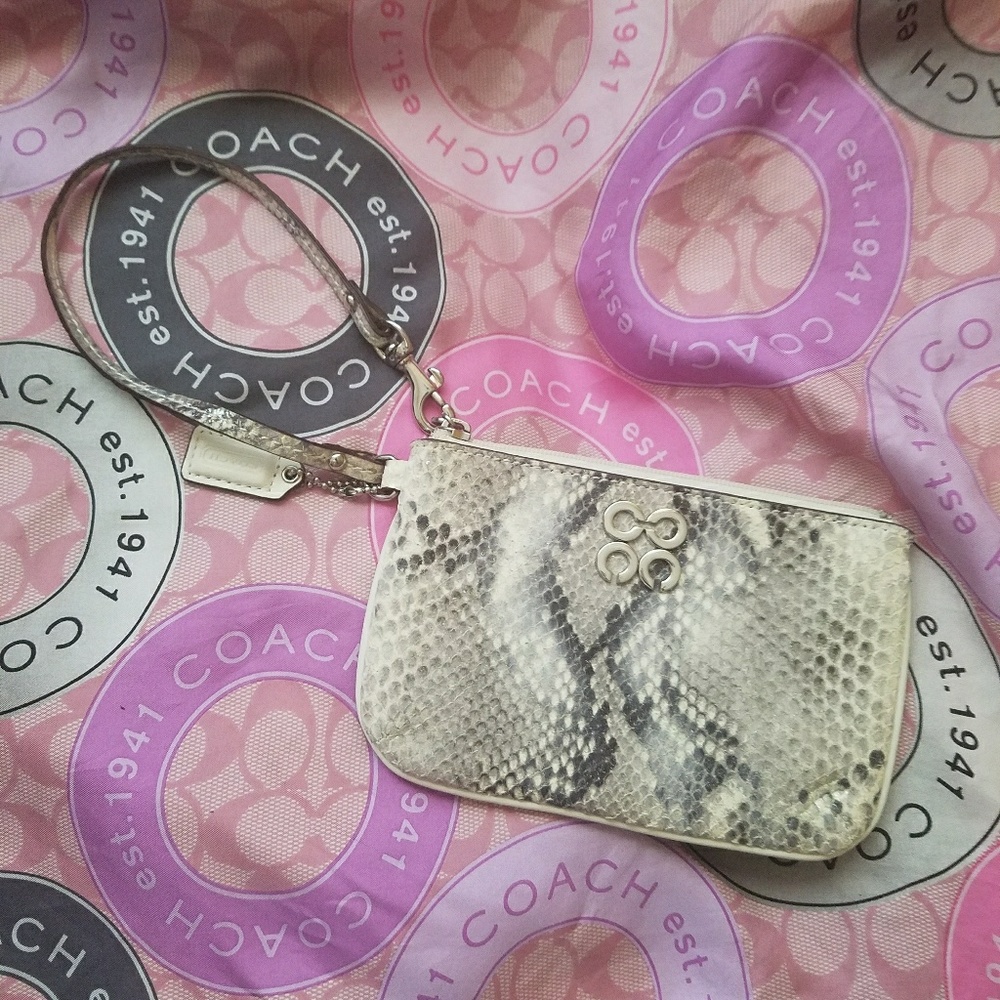 Coach wristlet