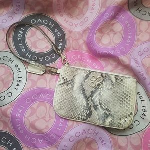 Coach wristlet